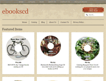 Tablet Screenshot of ebookscd.com